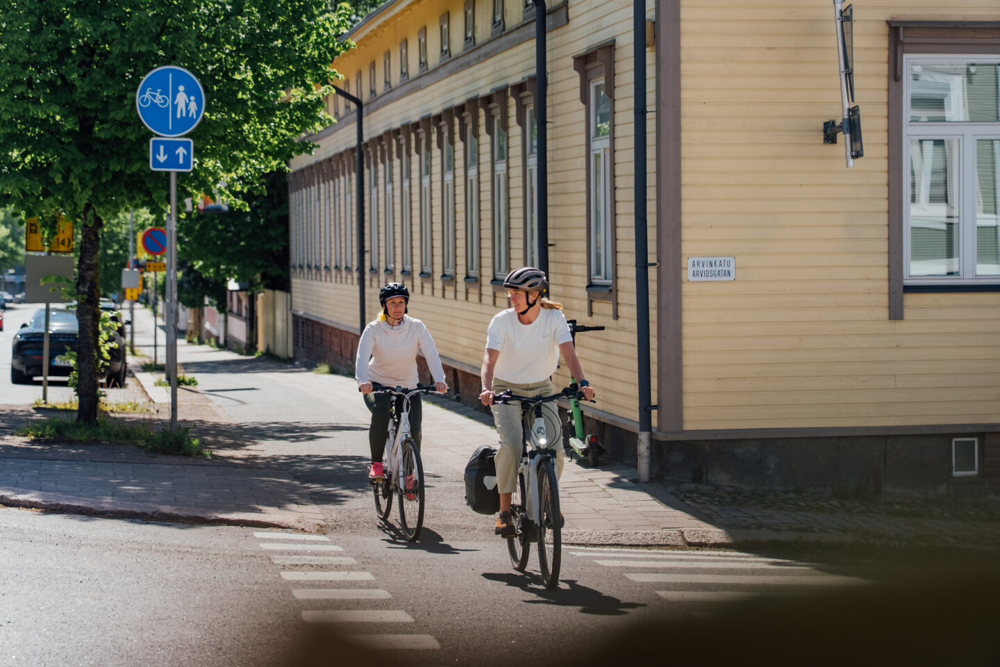 Bike infrastructure in the cities