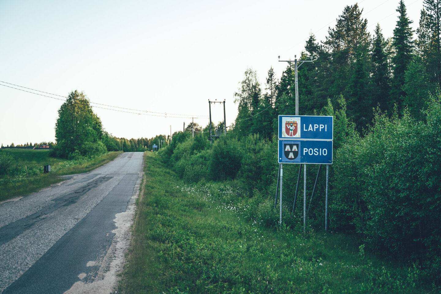 lappi ja posio tiekyltti